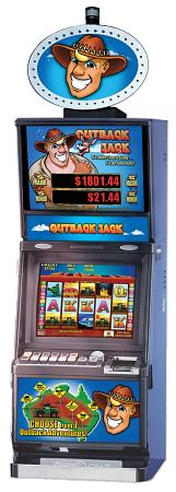 The new Outback Jack progressive slot from Aristocrat.